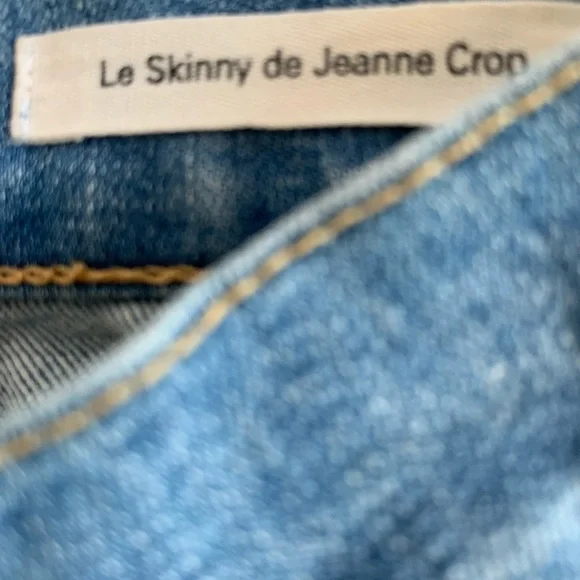 Frame Le Skinny de Jeanne Coupe Denim Sz 27 - Picture 5 of 8